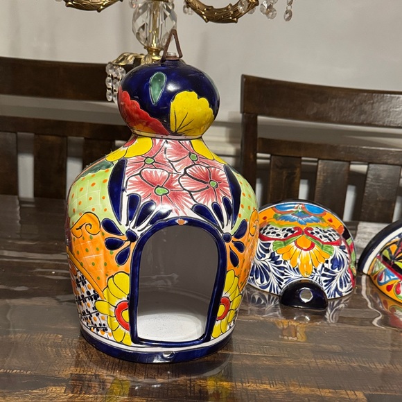 Other - Colorful Ceramic Birdhouse